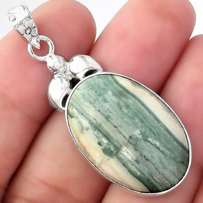 Natural Saturn Chalcedony Pendant P-1694 SDP156488