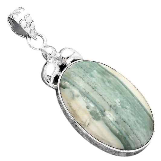 Natural Saturn Chalcedony Pendant P-1694 SDP156488