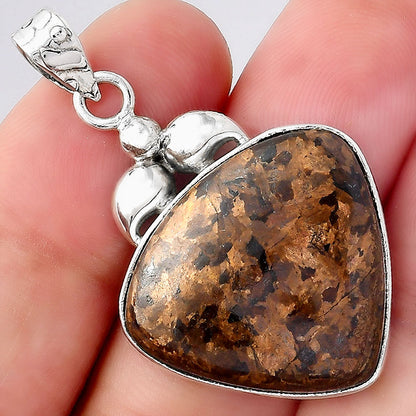 Natural Bronzite Pendant P-1694 SDP156489