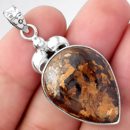 Natural Bronzite Pendant P-1694 SDP156492