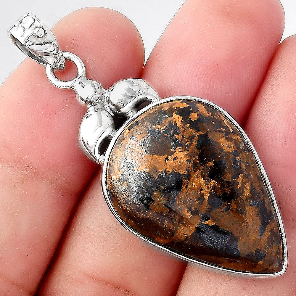 Natural Bronzite Pendant P-1694 SDP156497