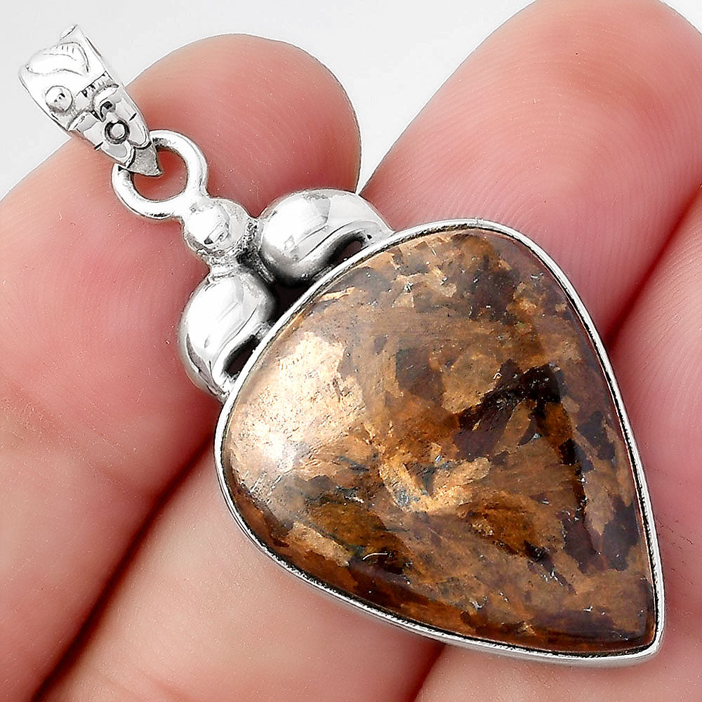 Natural Bronzite Pendant P-1694 SDP156498