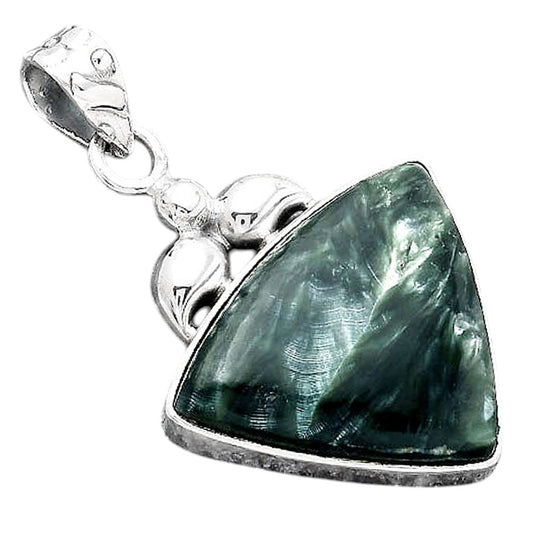 Natural Russian Seraphinite Pendant P-1694 SDP156505