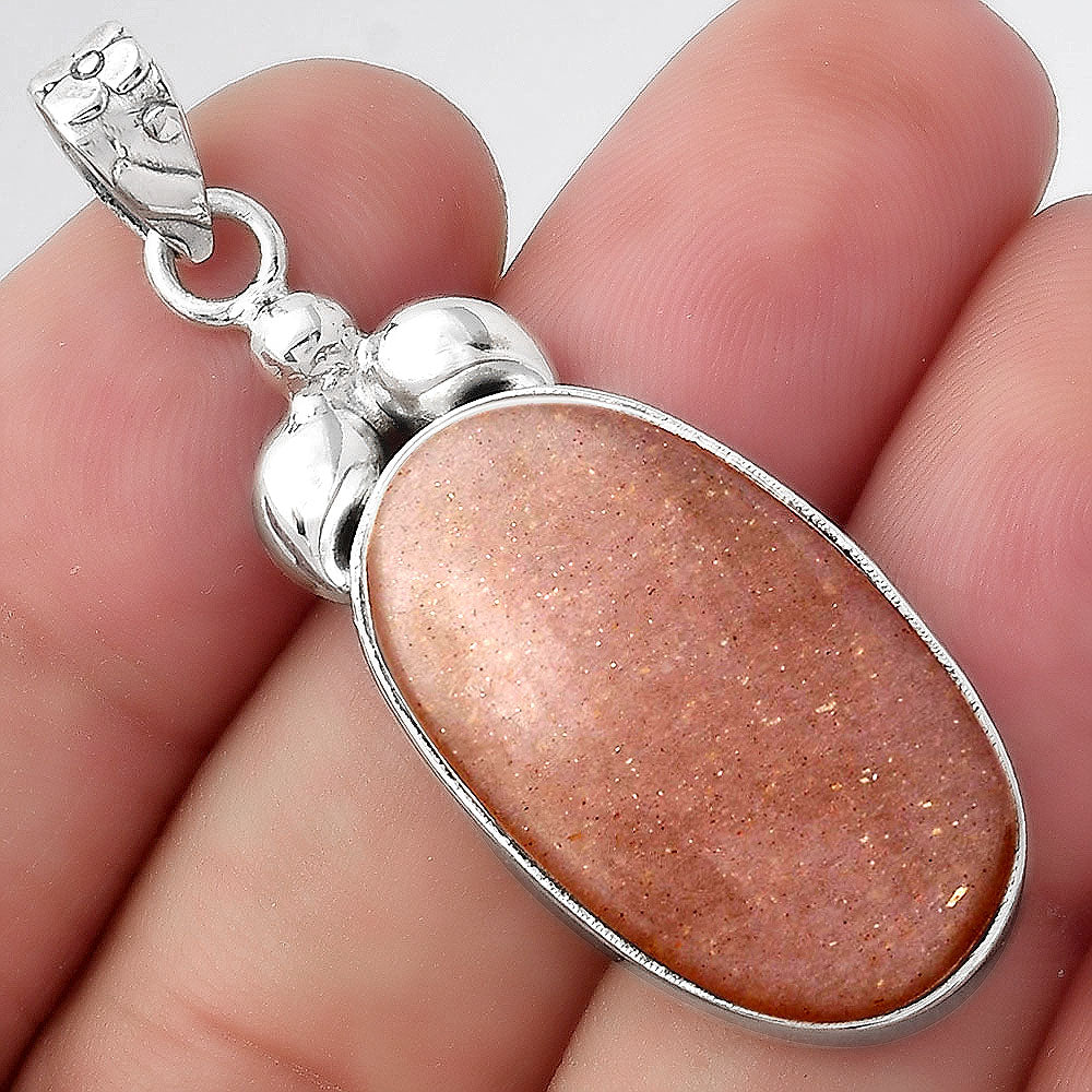 Natural Sunstone - Namibia Pendant P-1694 SDP156510