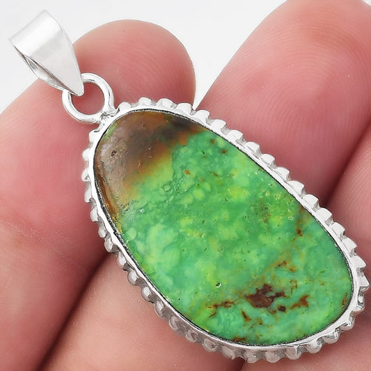 Green Mohave Turquoise - Arizona Pendant P-1371 SDP156513