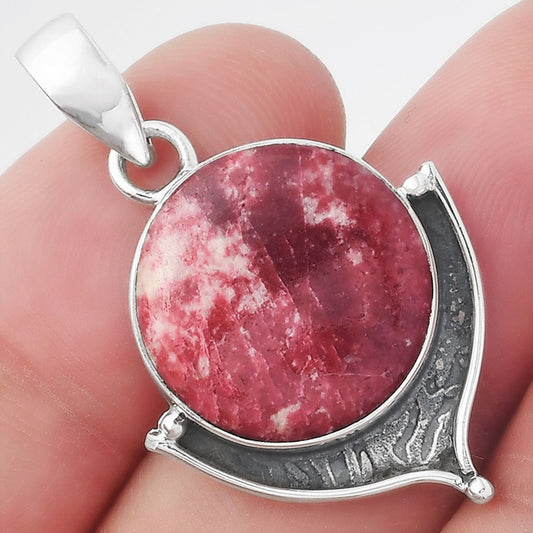 Natural Pink Thulite - Norway Pendant P-1393 SDP156517