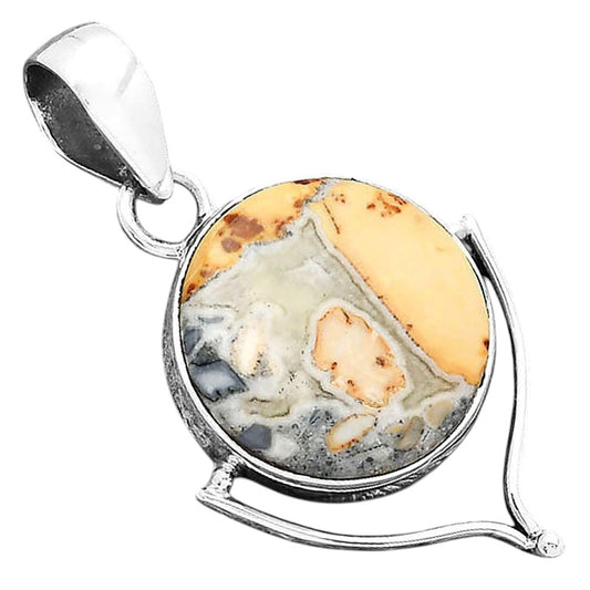 Natural Maligano Jasper - Indonesia Pendant P-1393 SDP156519