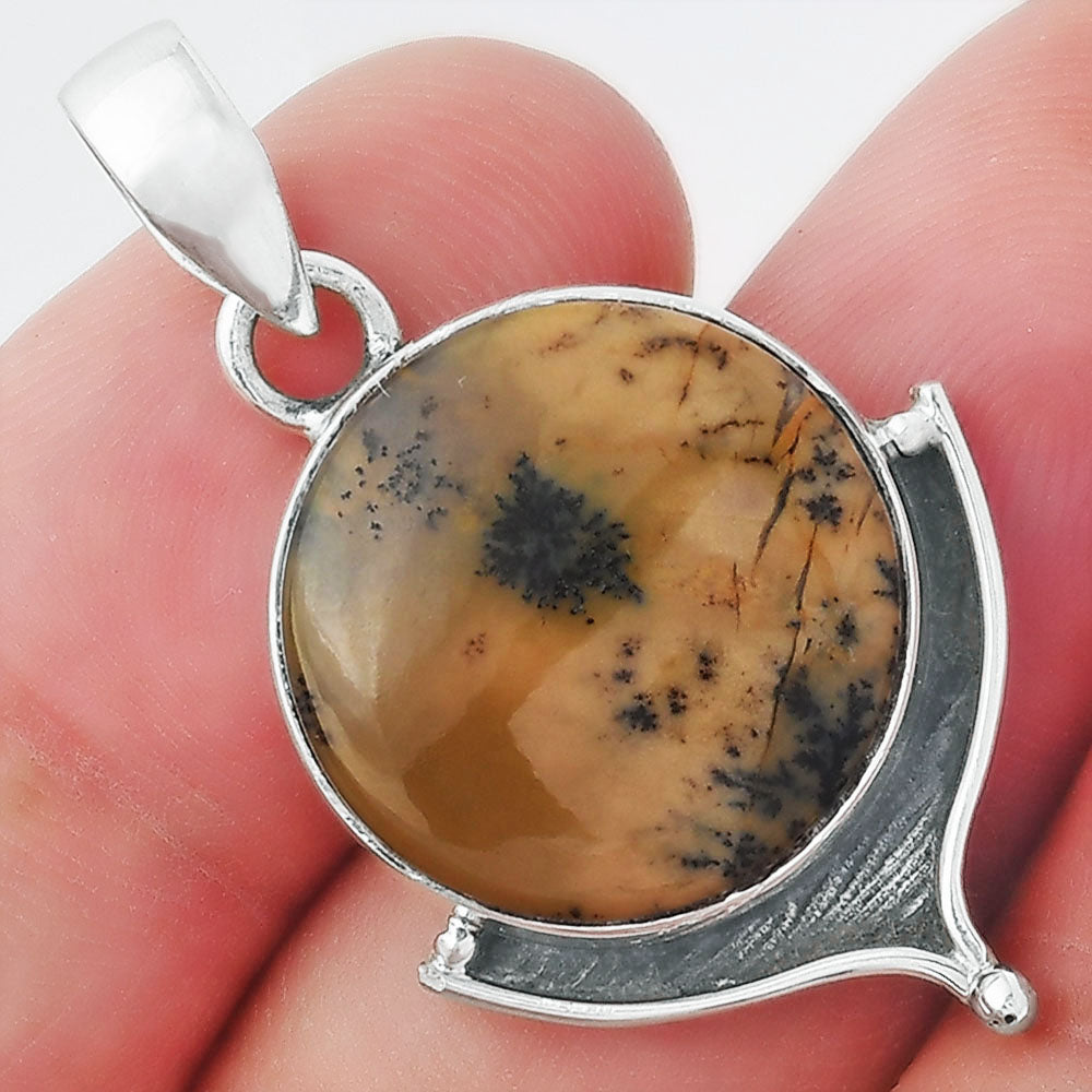 Natural Amethyst Sage Agate - Nevada Pendant P-1393 SDP156522