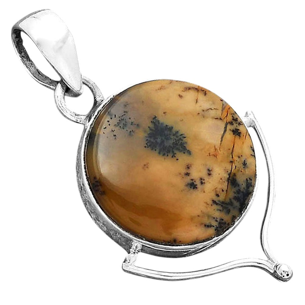 Natural Amethyst Sage Agate - Nevada Pendant P-1393 SDP156522