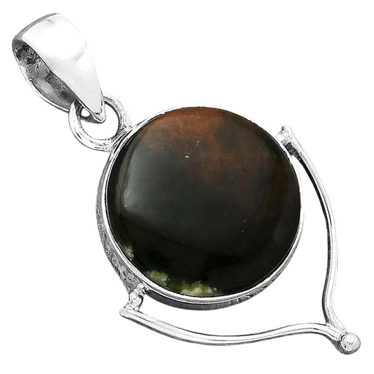 Natural Chrome Chalcedony Pendant P-1393 SDP156523