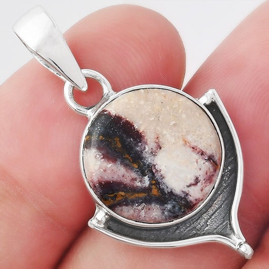 Natural Indian Blanket Jasper Pendant P-1393 SDP156527