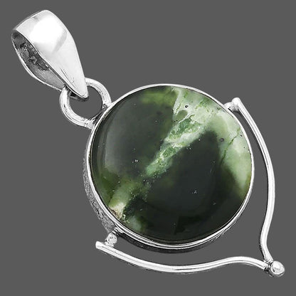 Natural Chrome Chalcedony Pendant P-1393 SDP156531