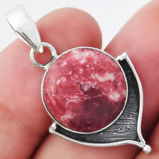 Natural Pink Thulite - Norway Pendant P-1393 SDP156535