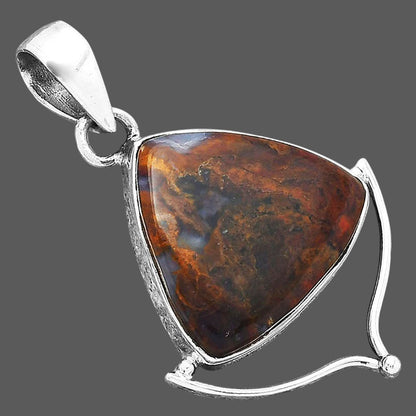 Natural Rare Cady Mountain Agate Pendant P-1393 SDP156537