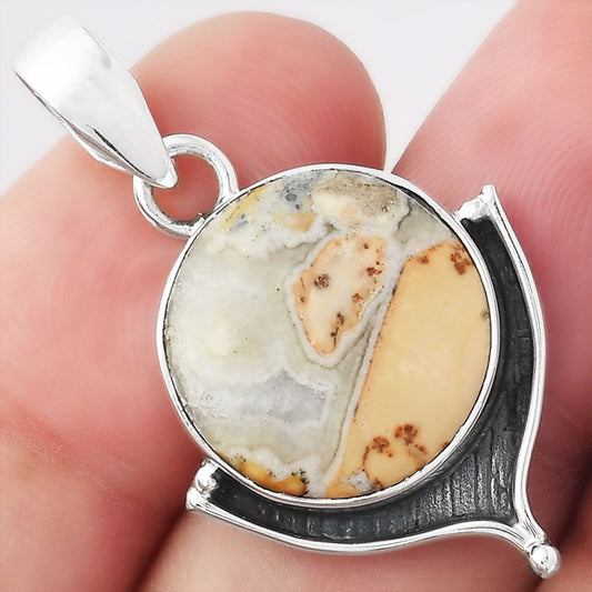 Natural Maligano Jasper - Indonesia Pendant P-1393 SDP156539