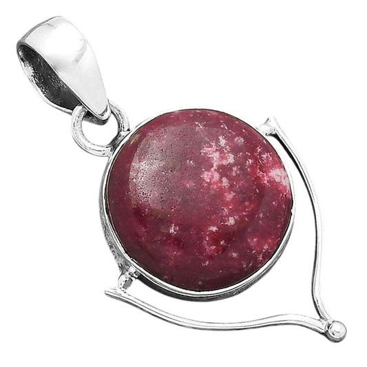 Natural Pink Thulite - Norway Pendant P-1393 SDP156541