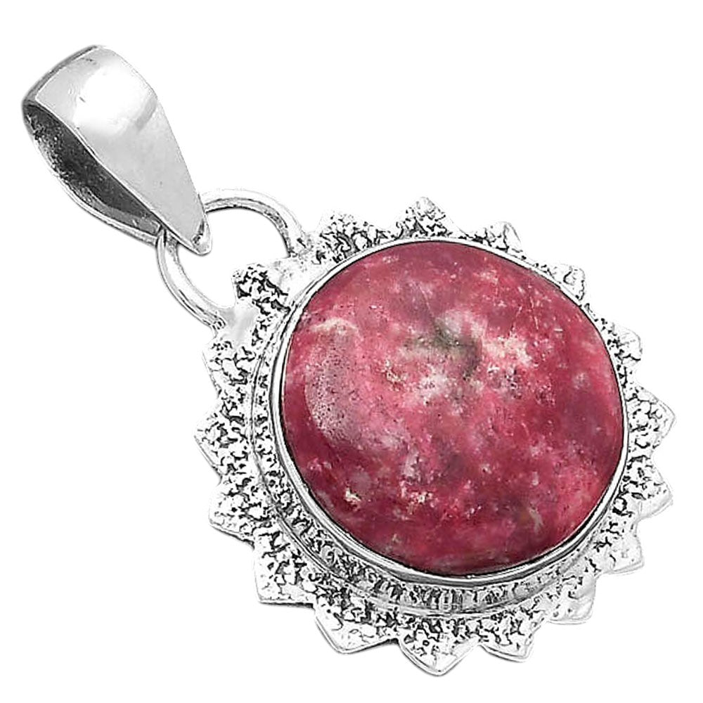 Natural Pink Thulite - Norway Pendant P-1205 SDP156545