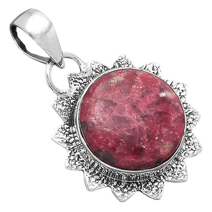 Natural Pink Thulite - Norway Pendant P-1205 SDP156548
