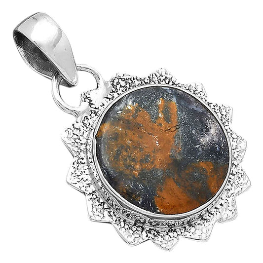 Natural Indian Blanket Jasper Pendant P-1205 SDP156549