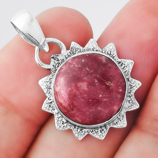 Natural Pink Thulite - Norway Pendant P-1205 SDP156550