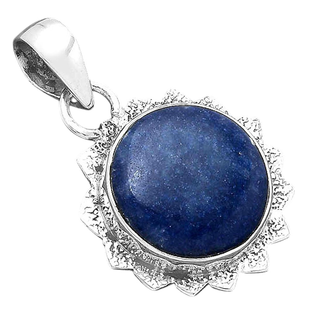 Natural Dumortierite Quartz Pendant P-1205 SDP156555