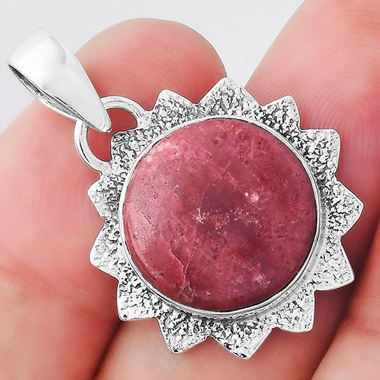 Natural Pink Thulite - Norway Pendant P-1205 SDP156559
