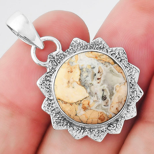 Natural Maligano Jasper - Indonesia Pendant P-1205 SDP156561