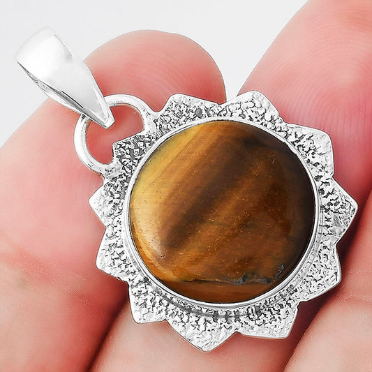 Natural Tiger Eye - Africa Pendant P-1205 SDP156564