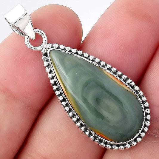 Natural Imperial Jasper - Mexico Pendant P-1052 SDP156580