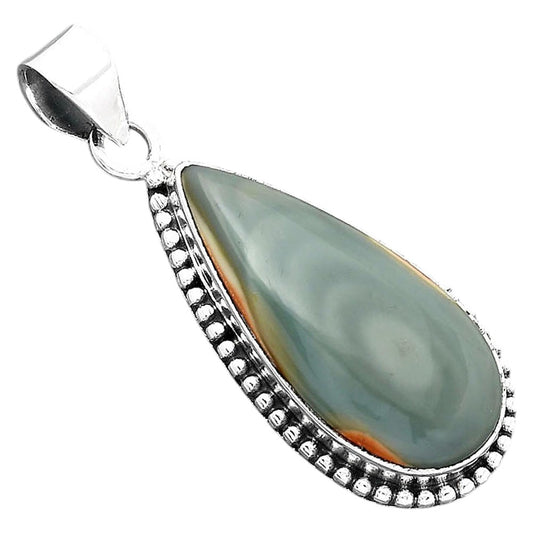 Natural Imperial Jasper - Mexico Pendant P-1052 SDP156580