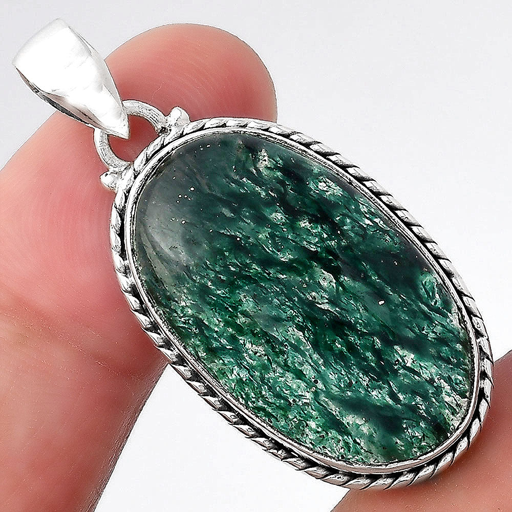 Natural Green Aventurine Pendant P-1056 SDP156589