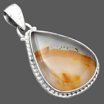 Natural Montana Agate - USA Pendant P-1056 SDP156592