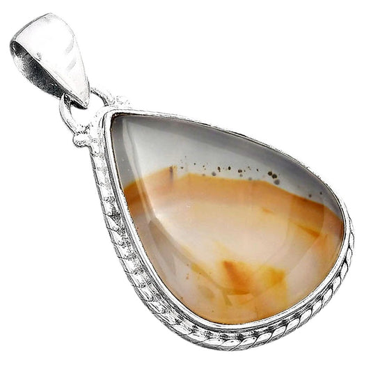 Natural Montana Agate - USA Pendant P-1056 SDP156592