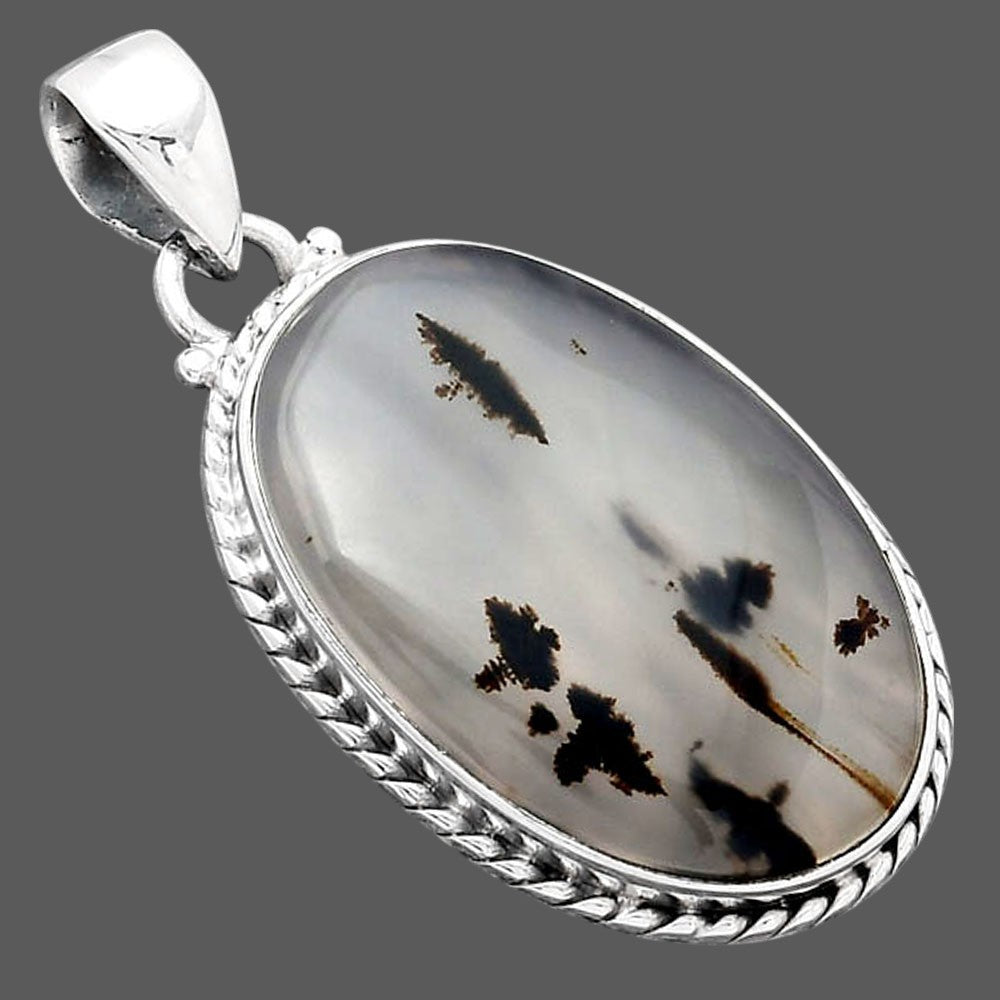 Natural Montana Agate - USA Pendant P-1056 SDP156594