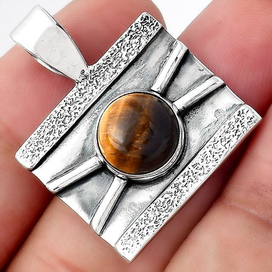 Natural Tiger Eye - Africa Pendant P-1658 SDP156600
