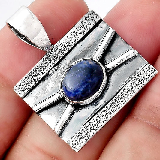 Natural Sodalite Pendant P-1658 SDP156601