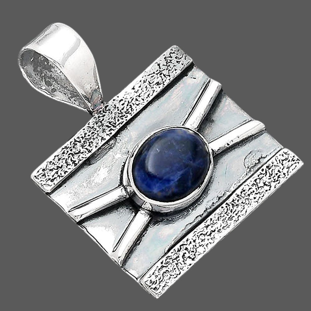 Natural Sodalite Pendant P-1658 SDP156601