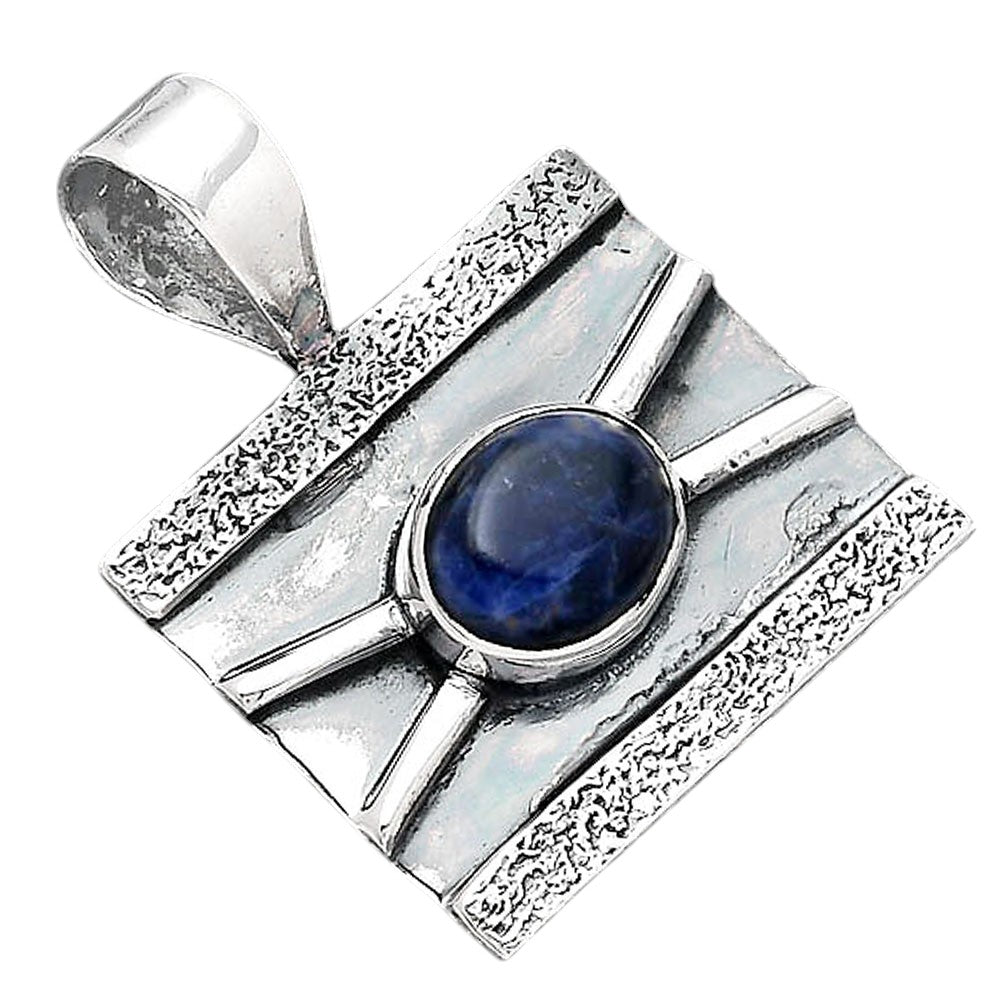 Natural Sodalite Pendant P-1658 SDP156601