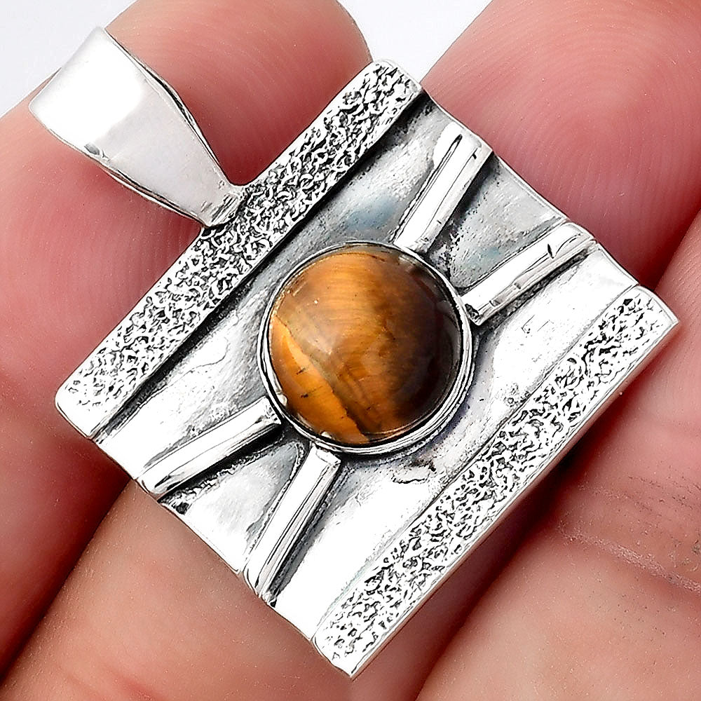 Natural Tiger Eye - Africa Pendant P-1658 SDP156603