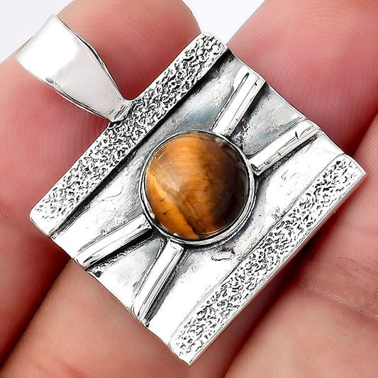 Natural Tiger Eye - Africa Pendant P-1658 SDP156603