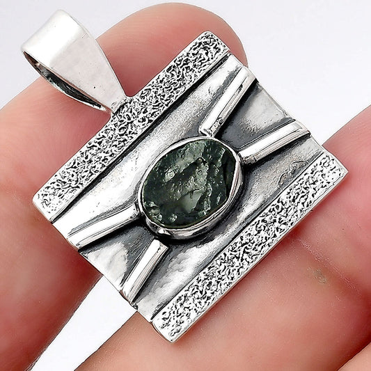 Natural Tektite Rough - Greek Pendant P-1658 SDP156605