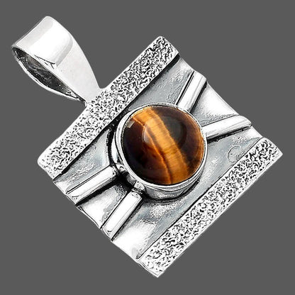 Natural Tiger Eye - Africa Pendant P-1658 SDP156608