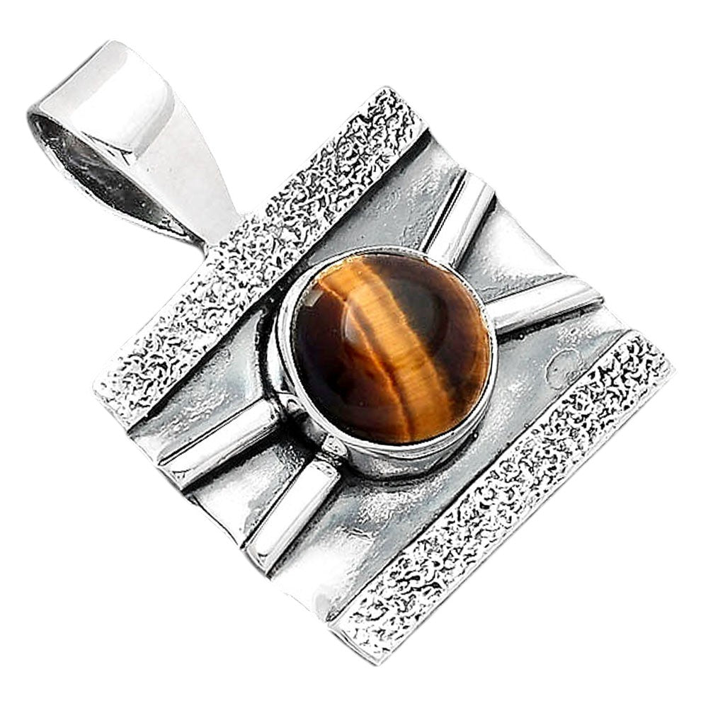 Natural Tiger Eye - Africa Pendant P-1658 SDP156608