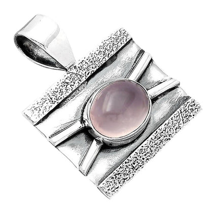 Natural Rose Quartz - Madagascar Pendant P-1658 SDP156610