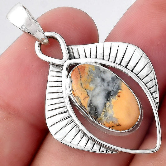 Natural Maligano Jasper - Indonesia Pendant P-1402 SDP156645