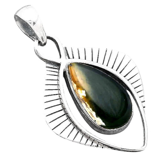 Natural Chrome Chalcedony Pendant P-1402 SDP156651