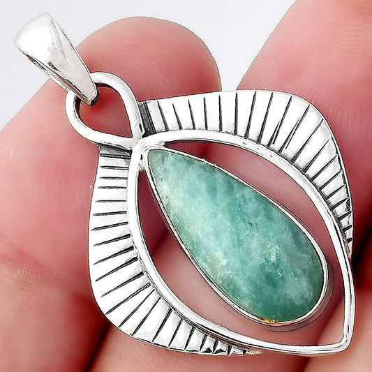 Natural Paraiba Amazonite Pendant P-1402 SDP156654