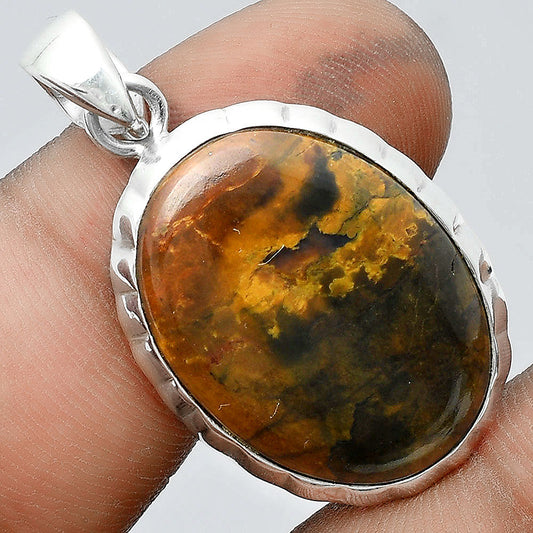 Natural Purple Cow Jasper Pendant P-1110 SDP156687