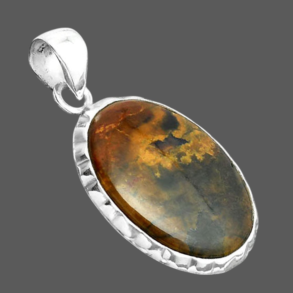 Natural Purple Cow Jasper Pendant P-1110 SDP156687