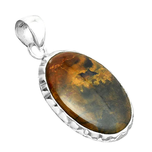 Natural Purple Cow Jasper Pendant P-1110 SDP156687